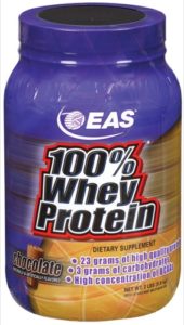 Whey protein. Et af de utallige produkter på markedet.
